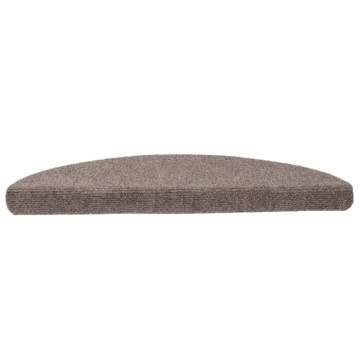 Covorașe scări autoadezive 15 buc crem 65x21x4 cm stil punch - Img 3