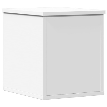 Cutie de depozitare, alb, 30x35x35 cm, lemn prelucrat - Img 2