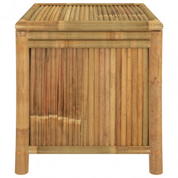 Cutie de depozitare de grădină, 60x52x55 cm, bambus - Img 4