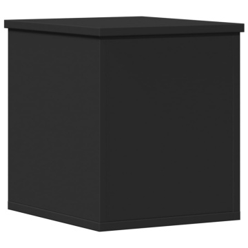 Cutie de depozitare, negru, 30x35x35 cm, lemn prelucrat - Img 5