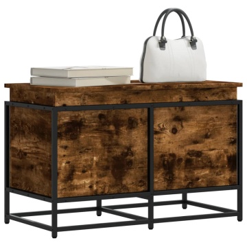Cutie depozitare stejar sonoma 80x40x51,5 cm lemn prelucrat - Img 1