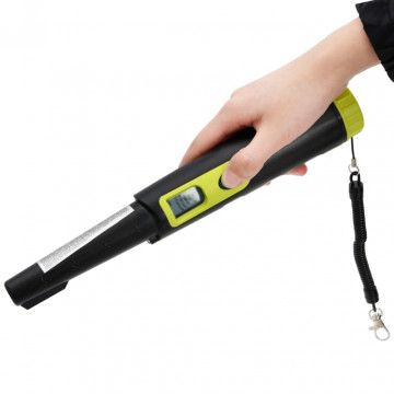 Detector de metale reperare de precizie afișaj LCD negru/galben - Img 2