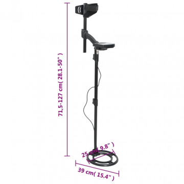 Detector metale Auto Tune, 18 cm, adâncime căutare punct precis - Img 6