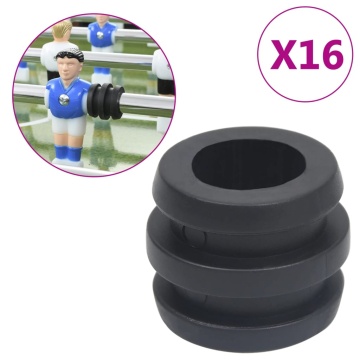 Dopuri de tijă pentru masa de fotbal, 16 buc., 15,9/16 mm - Img 1
