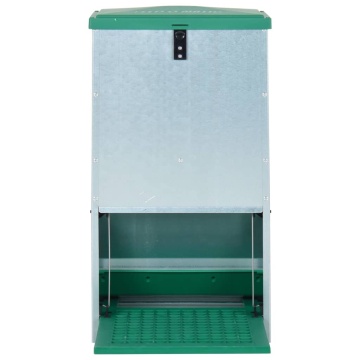 Dozator automat de hrană pentru păsări de curte cu banda 20 kg - Img 3