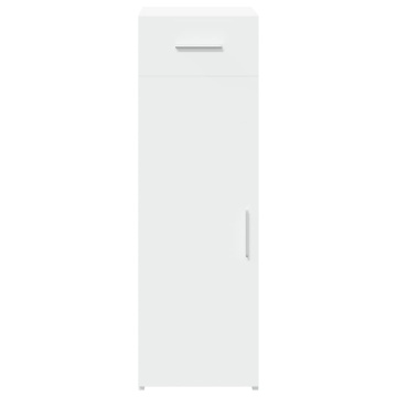 Dulap, alb, 30x42,5x93 cm, lemn prelucrat - Img 4