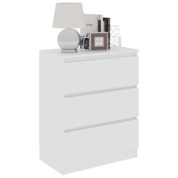 Dulap, alb, 60 x 35 x 76 cm, lemn prelucrat - Img 3