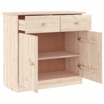 Dulap ALTA, 77x35x73 cm, lemn masiv de pin - Img 4