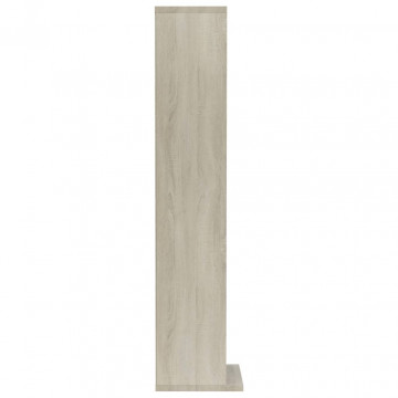 Dulap CD-uri, stejar sonoma, 21x20x88 cm, lemn compozit - Img 7