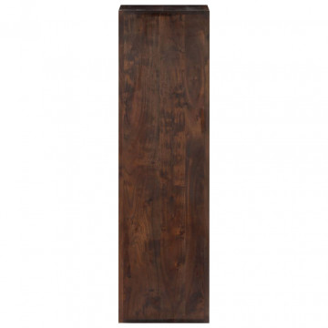 Dulap consolă, 40 x 30 x 110 cm, lemn masiv de acacia - Img 4