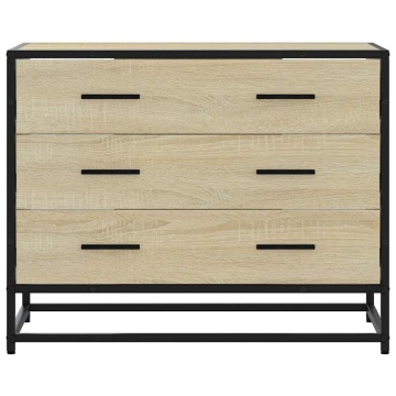 Dulap cu sertare, stejar sonoma, 70x41x56 cm, lemn compozit - Img 4