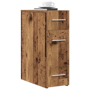 Dulap de apotecar din lemn vechi 20x45,5x60 cm din lemn ingineresc - Img 3