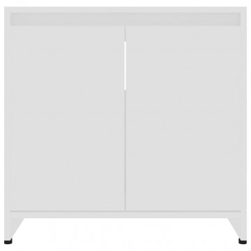 Dulap de baie, alb, 60 x 33 x 61 cm, PAL - Img 7
