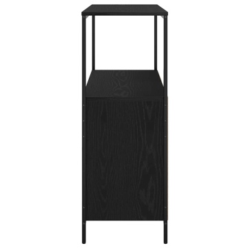 Dulap de baie cu rafturi Stejar negru 76,5x35x95 cm - Img 6