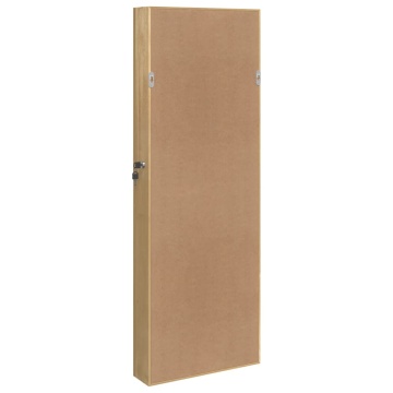 Dulap de bijuterii cu oglindă montat pe perete 37,5x10x106 cm - Img 6