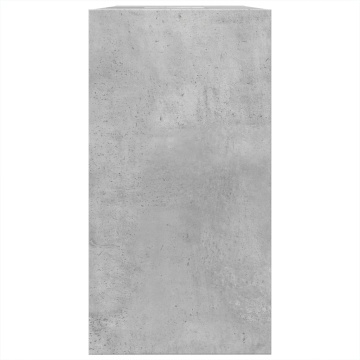 Dulap de chiuvetă, gri beton, 63x29x55 cm, lemn prelucrat - Img 5