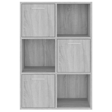 Dulap de depozitare, gri sonoma, 60x29,5x90 cm - Img 3