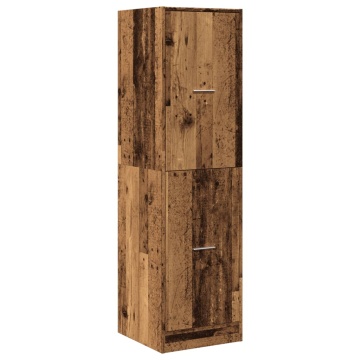 Dulap de farmacie, lemn vechi, 40x41x144,5 cm, lemn prelucrat - Img 3