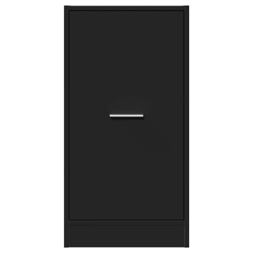Dulap de farmacie, negru, 40x41x77,5 cm, lemn prelucrat - Img 8