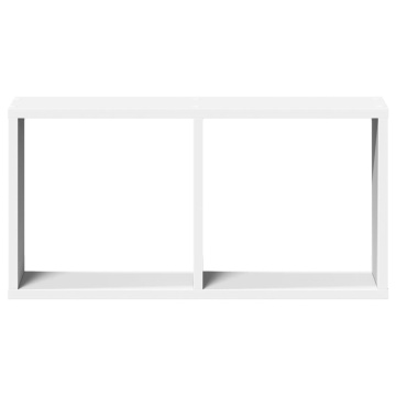 Dulap de perete, alb, 60x16x30 cm, lemn prelucrat - Img 4