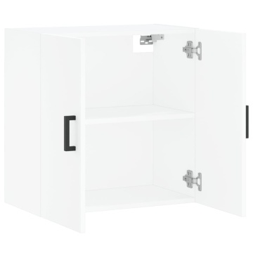 Dulap de perete, alb, 60x31x60 cm, lemn compozit - Img 5