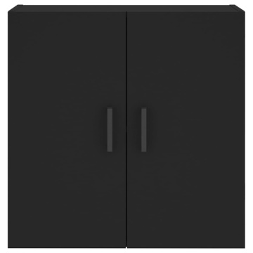 Dulap de perete, negru, 60x31x60 cm, lemn compozit - Img 8