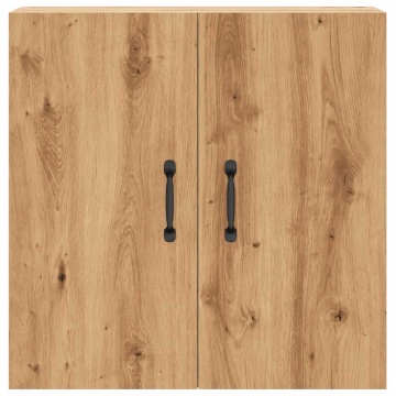 Dulap de perete, stejar artizanal, 60x31x60 cm, lemn prelucrat - Img 4