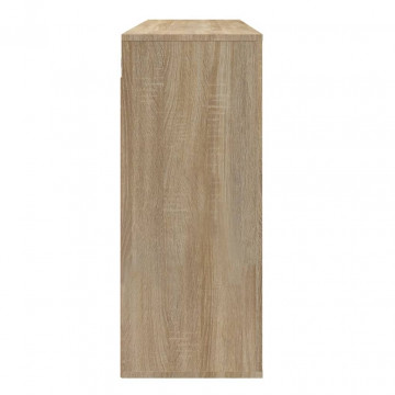 Dulap de perete, stejar sonoma, 80x33x80 cm, lemn prelucrat - Img 8