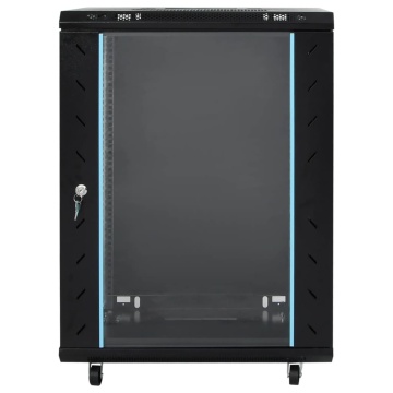 Dulap de server, 15U, 19 IP20, negru, 53x40x80 cm - Img 3