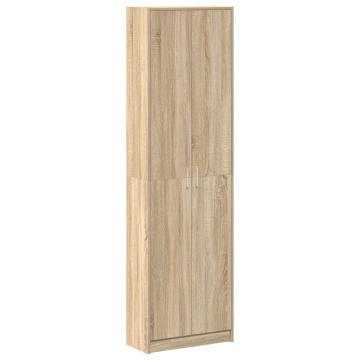 Dulap din stejar Sonoma 55x25x189 cm lemn prelucrat - Img 2