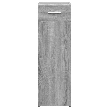 Dulap, gri sonoma, 30x42,5x93 cm, lemn prelucrat - Img 4