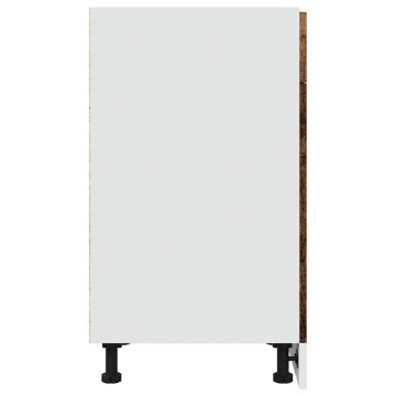 Dulap inferior cu sertar “Lyon” lemn vechi 40x46x81,5cm - Img 8