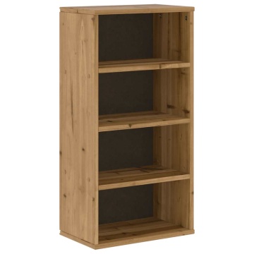 Dulap lateral „ODDA” 40x24x79 cm din lemn masiv de pin - Img 2