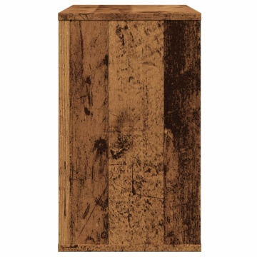 Dulap lateral, lemn vechi, 60x30x50 cm, lemn prelucrat - Img 8