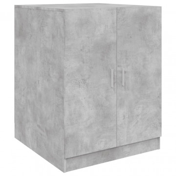 Dulap mașină de spălat, gri beton, 71x71,5x91,5 cm - Img 2