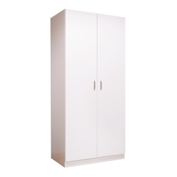Dulap MIRCO cu rafturi, 200x60x50cm, Culoare Alb, Pal 18mm - Img 1