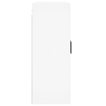 Dulap montat pe perete, alb, 69,5x34x90 cm, lemn prelucrat - Img 7