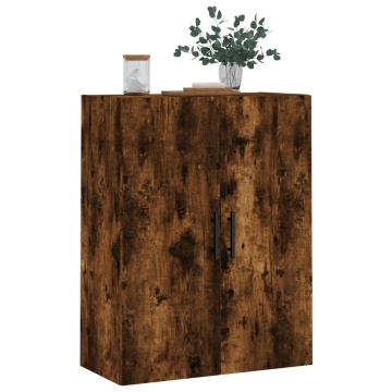 Dulap montat pe perete, stejar fumuriu, 69,5x34x90 cm - Img 4