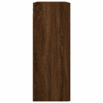 Dulap montat pe perete, stejar maro, 69,5x34x90 cm - Img 7