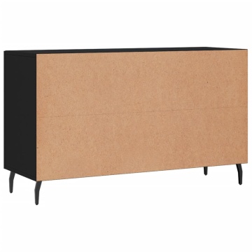 Dulap, negru, 100x36x60 cm, lemn compozit - Img 7
