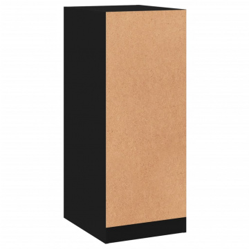 Dulap, negru, 48x41x102 cm, lemn prelucrat - Img 6