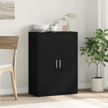 Dulap, negru, 60x31x84 cm, lemn prelucrat - Img 3