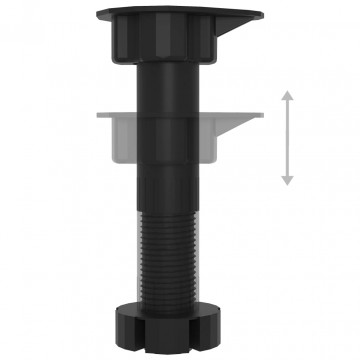 Dulap pentru cuptor, alb, 60 x 46 x 81,5 cm, PAL - Img 7