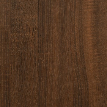 Dulap pentru discuri stejar maro 84,5x38x89 cm lemn compozit - Img 7