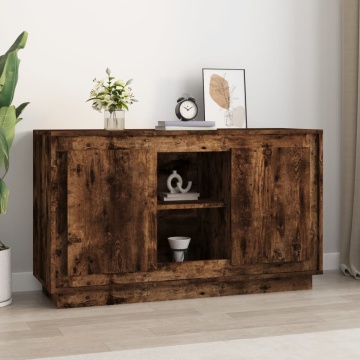 Dulap, stejar afumat, 102x35x60 cm, lemn prelucrat - Img 1