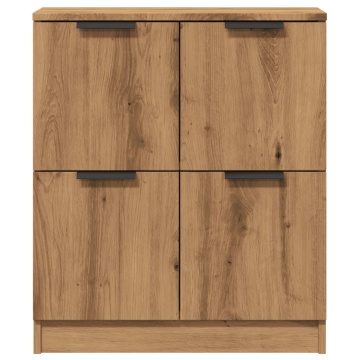 Dulap, stejar artizanal, 60x30x70 cm, lemn prelucrat - Img 4
