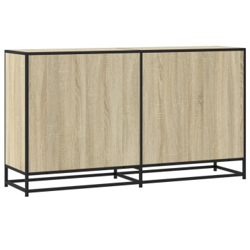 Dulap, stejar sonoma, 134x35x76 cm, lemn prelucrat - Img 5