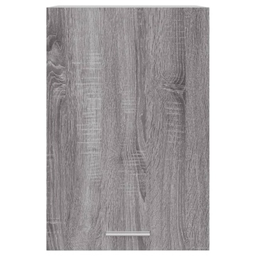 Dulap suspendat, gri sonoma, 39,5x31x60 cm, lemn prelucrat - Img 8