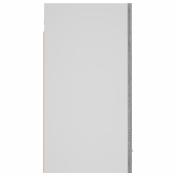 Dulap suspendat, gri sonoma, 60x31x60 cm, lemn prelucrat - Img 6