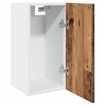 Dulap suspendat, lemn vechi, 30x31x60 cm, lemn prelucrat - Img 8